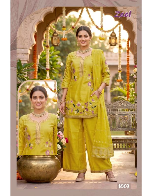 Desi kudi zeel 3pcs kurtis wholesale